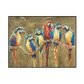 Golden Chorus Parrot Painting #I0563