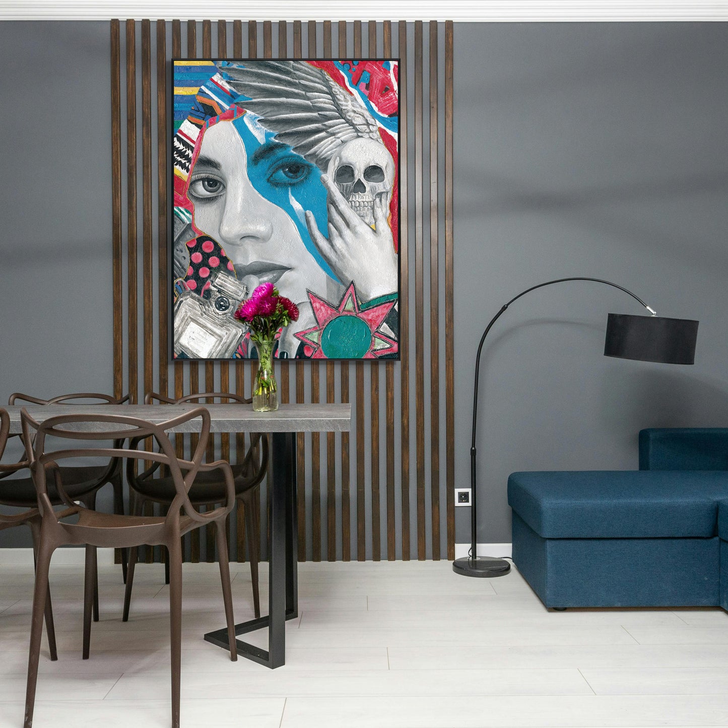 Rebel Muse Pop Art Painting #I0948