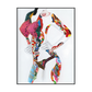 Fragmented Muse Colorful Abstract Body Painting #I1669