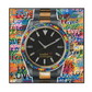 Rainbow Love Watch Pop Art Painting #I1700