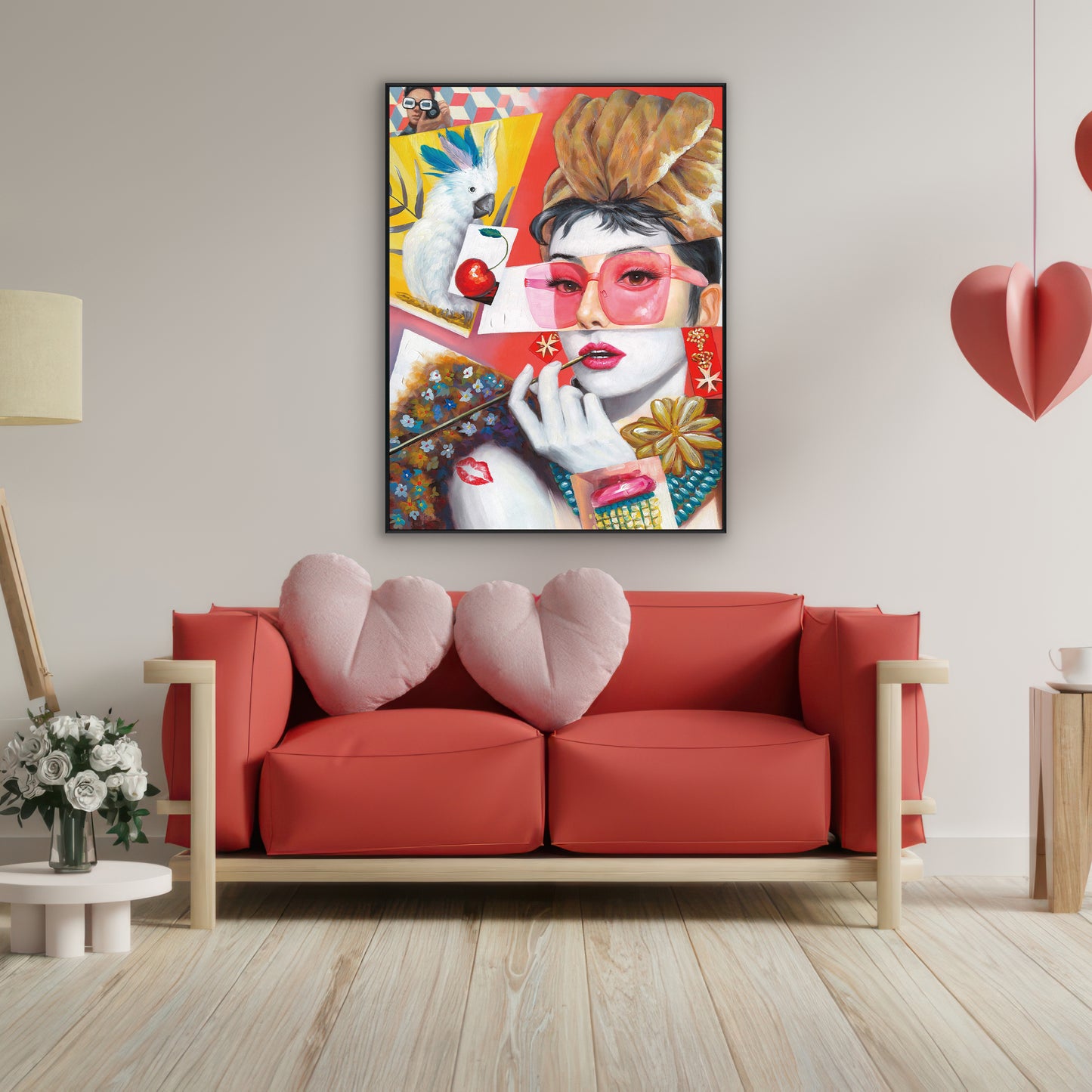 Glam Muse Pop Art Painting #I2062