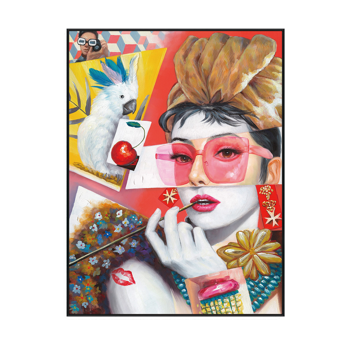 Glam Muse Pop Art Painting #I2062