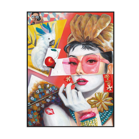 Glam Muse Pop Art Painting #I2062