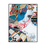 Love Muse Colorful Abstract Portrait Painting #I2157