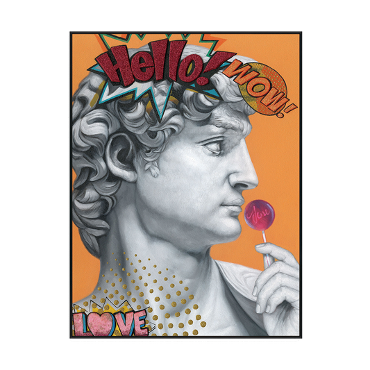 Neo Pop David Wall Art #I2209