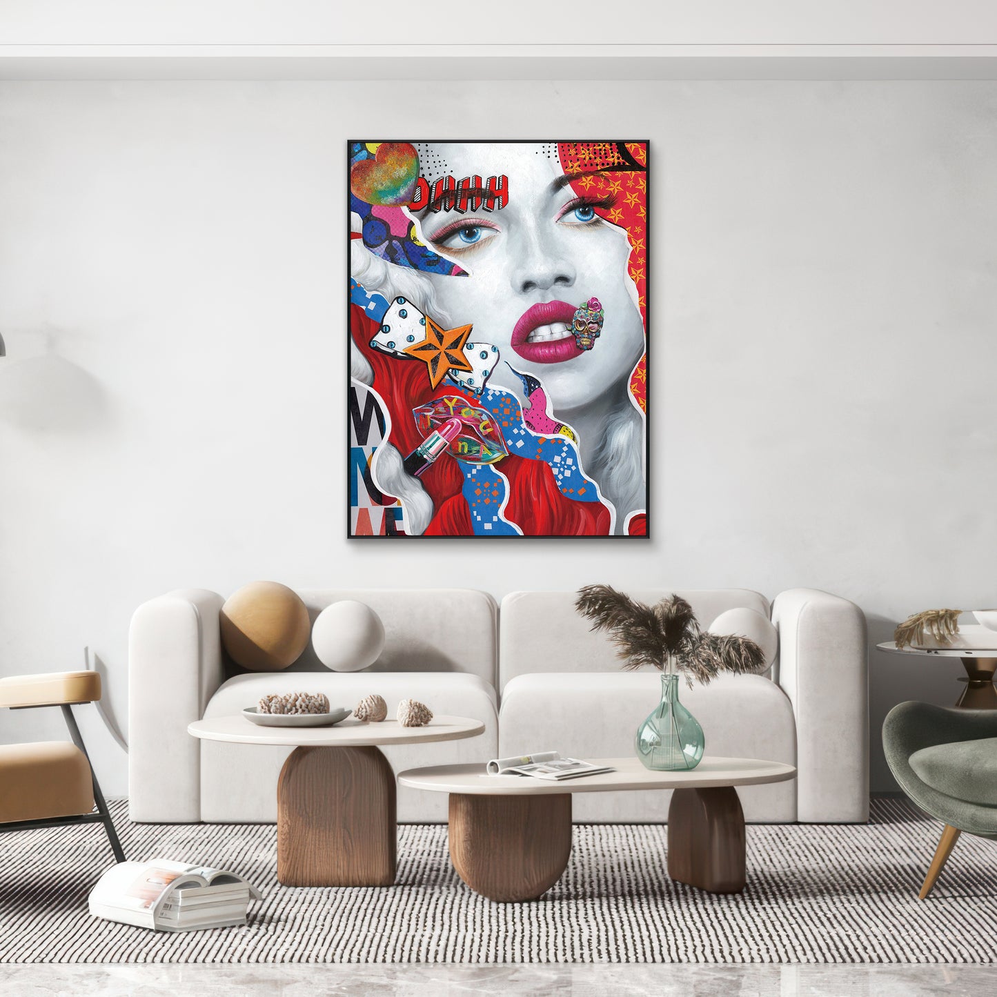 Stardust Muse Pop Art Painting #I2505