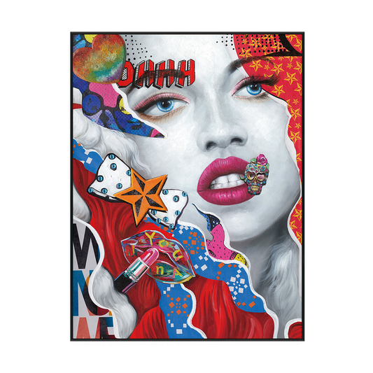 Stardust Muse Pop Art Painting #I2505