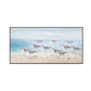 Seaside Flock Coastal Birds Painting #I3612