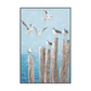 Seagull Haven Coastal Seascape Painting #I3633