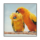 Golden Parrot Companionship Painting #I3724