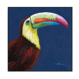 Vibrant Toucan Portrait Painting #J0004