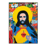 Sacred Love Pop Art Painting #J1563