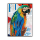 Tropical Majesty Colorful Parrot Painting #J1716