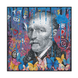 Van Gogh Pop Art Butterfly Painting #J2018