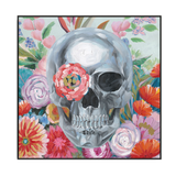 Floral Skull Harmony Painting #J2152