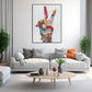 Victory Pop Hand Colorful Abstract Painting #J2575