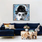 Chaplin Graffiti Pop Art Painting #J2579