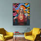 Hip Hop Sacred Heart Pop Abstract Painting #J2598