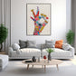 Love Hand Gesture Pop Art Painting #J2605