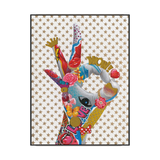 Love Hand Gesture Pop Art Painting #J2605