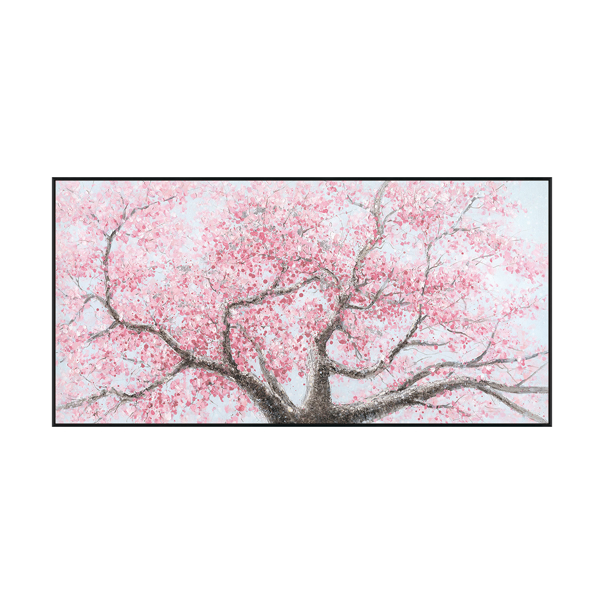 Blossom Dream Pink Cherry Tree Painting #J3530