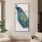 Majestic Peacock Gold Foil Painting #J3541