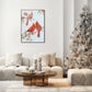 Winter Companions Red Cardinal Birds Painting #J3548