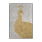 Golden Majesty Peacock Painting #J4022