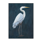 Silent Grace White Heron Painting #J4604