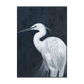 Ethereal Poise White Egret Painting #J4614