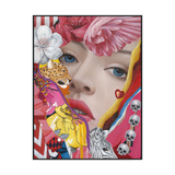 Vivid Gaze Pop Art Portrait #K2591