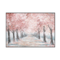 Spring Whisper Pink Blossom Path Painting #K3581