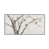 Whispering Branches Bird Painting #K3672