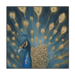 Majestic Blue Peacock Painting #K4646