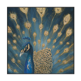 Majestic Blue Peacock Painting #K4646