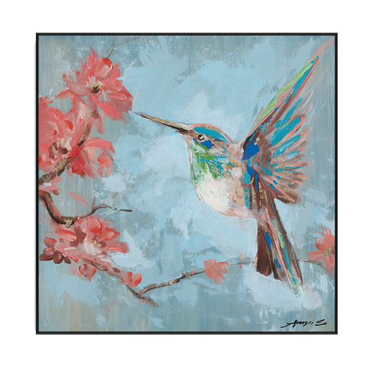 Blossom Hummingbird Painting #K5716