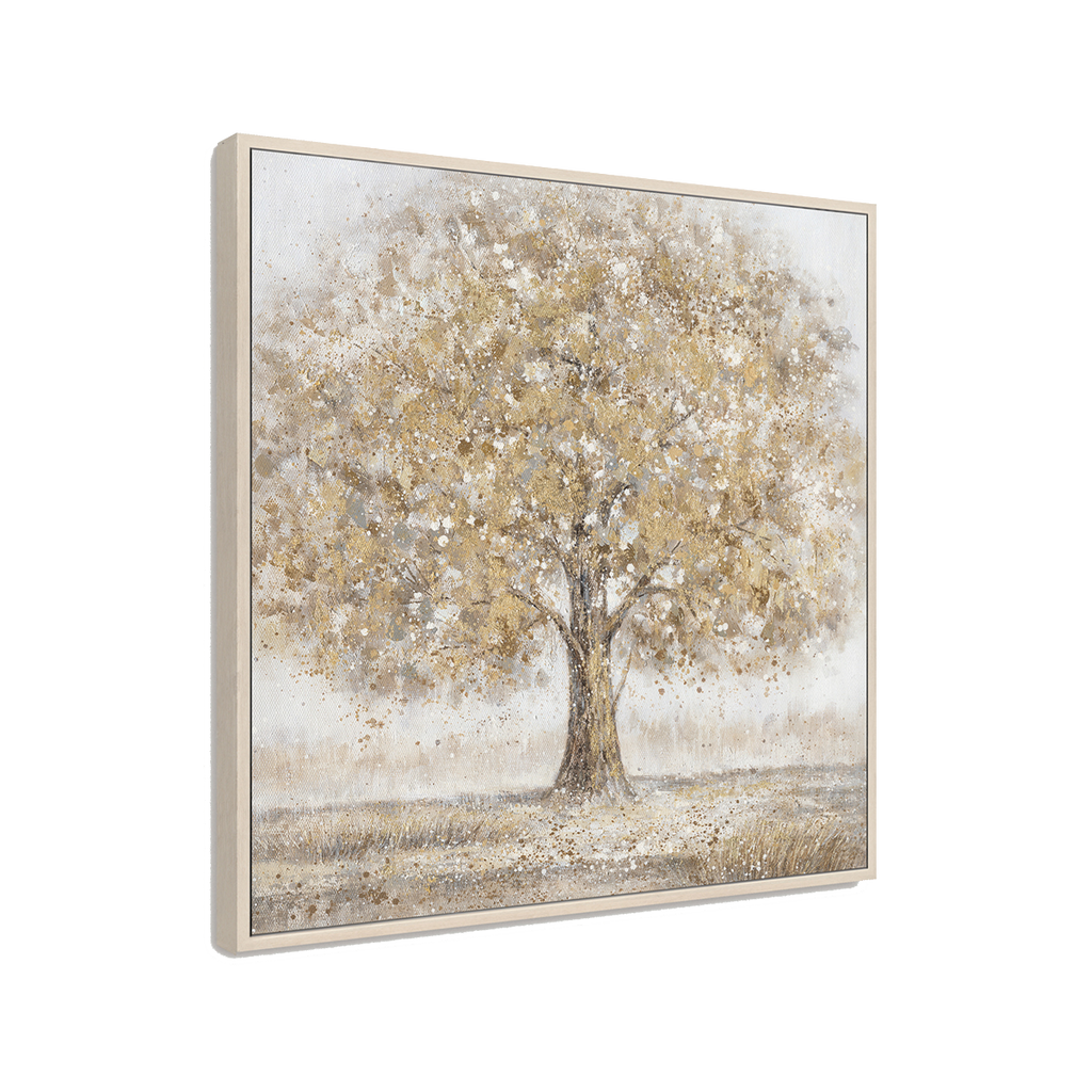 Golden Tree Art Painting Home Decor #L0559