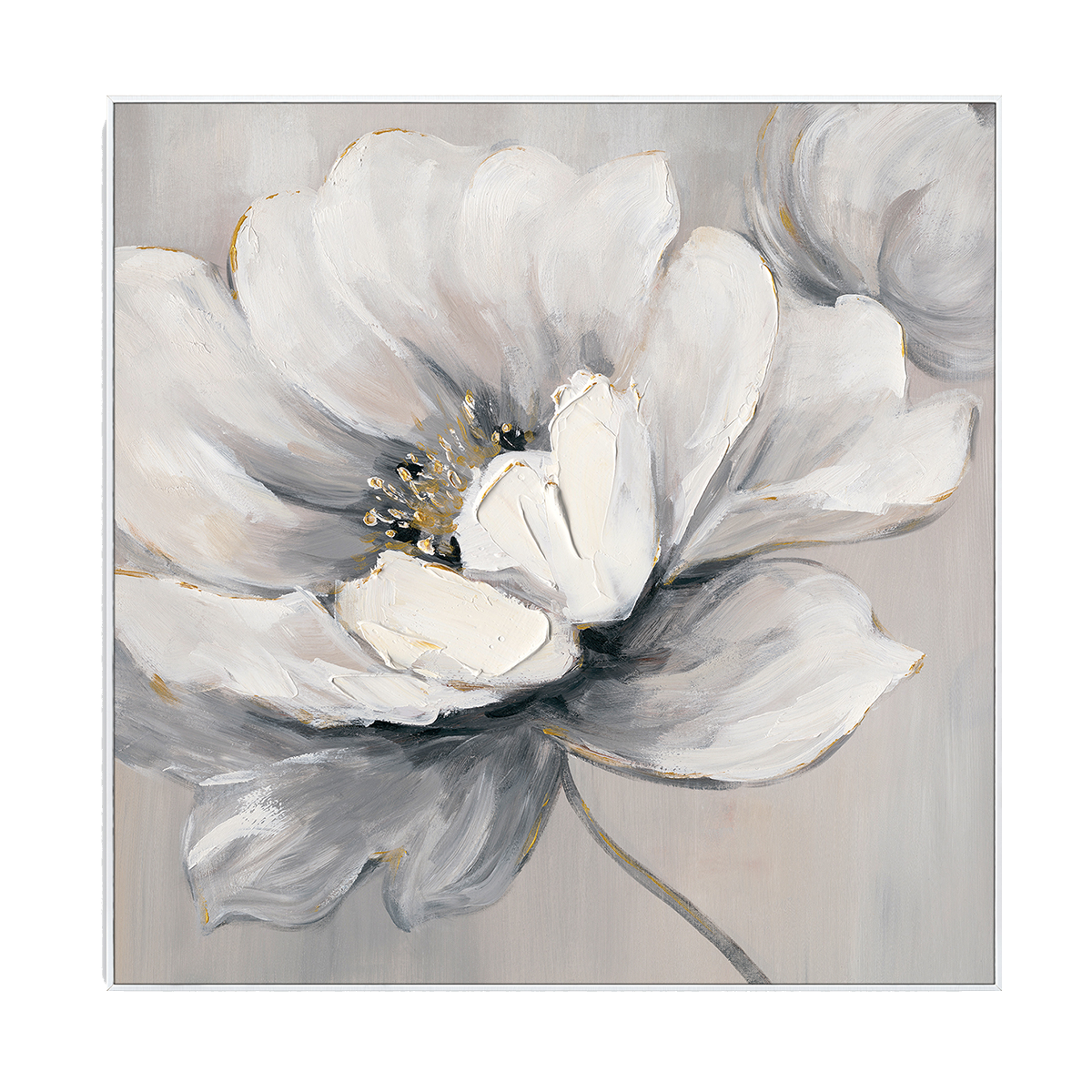 Pure Bloom 3D Textured Floral #M3704