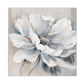 Icy Bloom Textured Floral Painting #M3701
