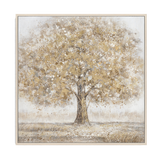 Golden Serenity Tree Canvas #L0559