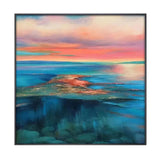 Sunset Horizon Abstract Painting