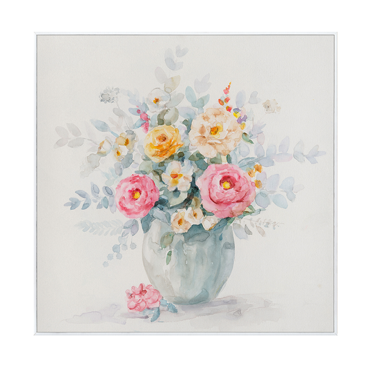 Soft Impression Watercolor Floral Bouquet #M3556