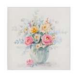 Soft Impression Watercolor Floral Bouquet #M3556