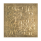 Golden Stone Rhythm Abstract Relief Painting #M6959