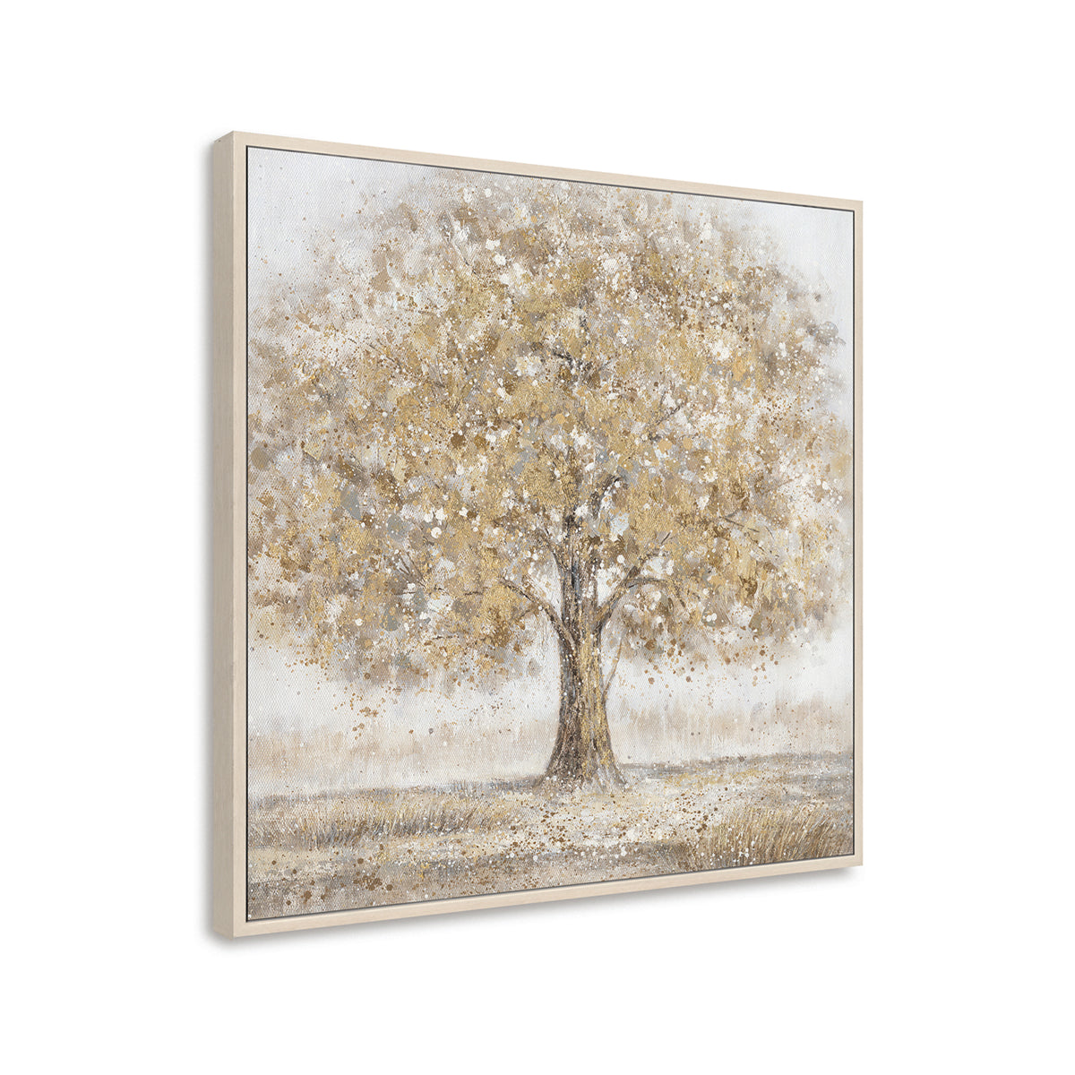 Golden Tree Art Painting Home Decor #L0559