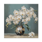 Graceful Orchids White Orchid Vase Painting #M2722