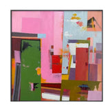 Vibrant Geometric Abstract Painting