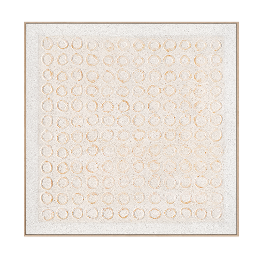 Echo Circles Textured Abstract Dots #M4664