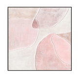 Whispers of Dawn Pink Minimal Abstract #M4715