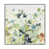 Whispers of Green Abstract Botanical #M6076